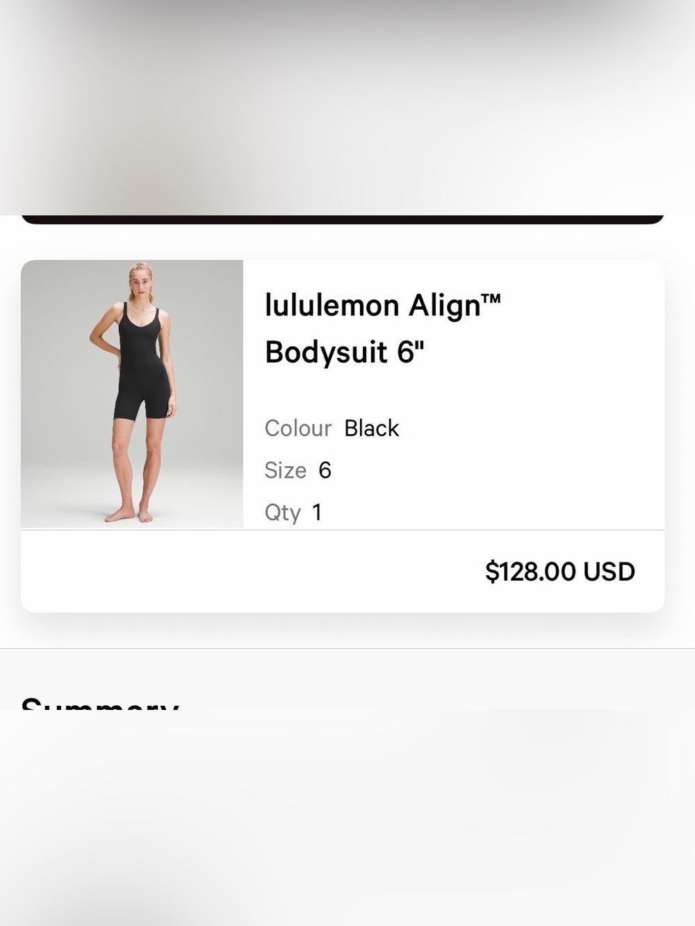 lululemon athletica Black Sleeveless Romper